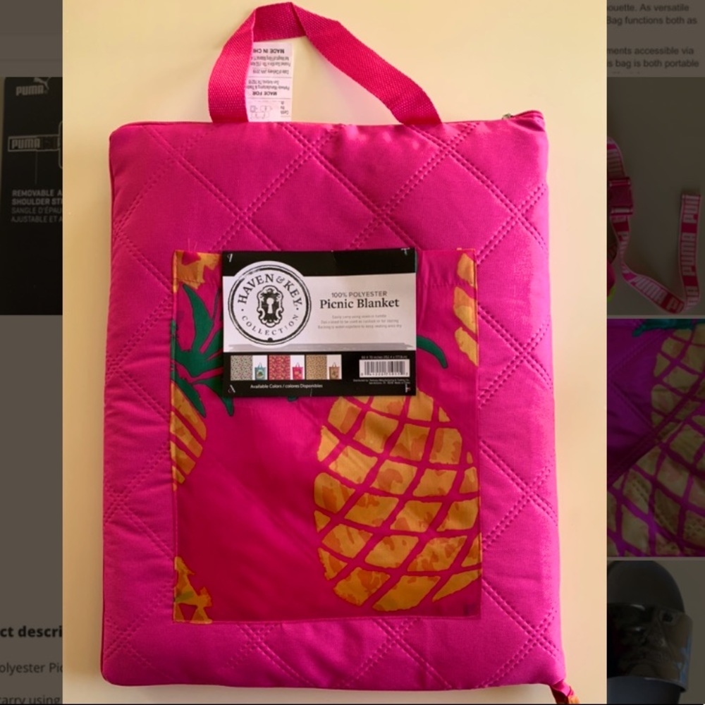 PICNIC BLANKET  (Reversible) Waterproof.